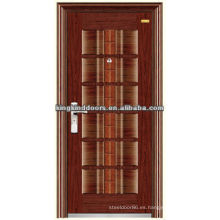 Puerta de acero durable diseño KKD-203 con alta calidad hecha en China